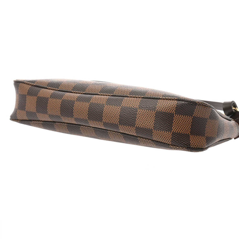 LOUIS VUITTON Authentic Brown Damier Canvas Pochette Pouch - Picture 6 of 11